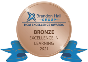 Brandon Hall Group HCM Excellence Awards: Bronze in Excellence in Learning