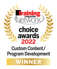 ChoiceAward "Custom Content/Program Development" Winner 2022