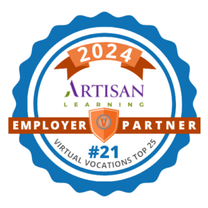 Virtual-Vocations_2024-TOP-25-Employer-Partners-Award_Artisan-Learning