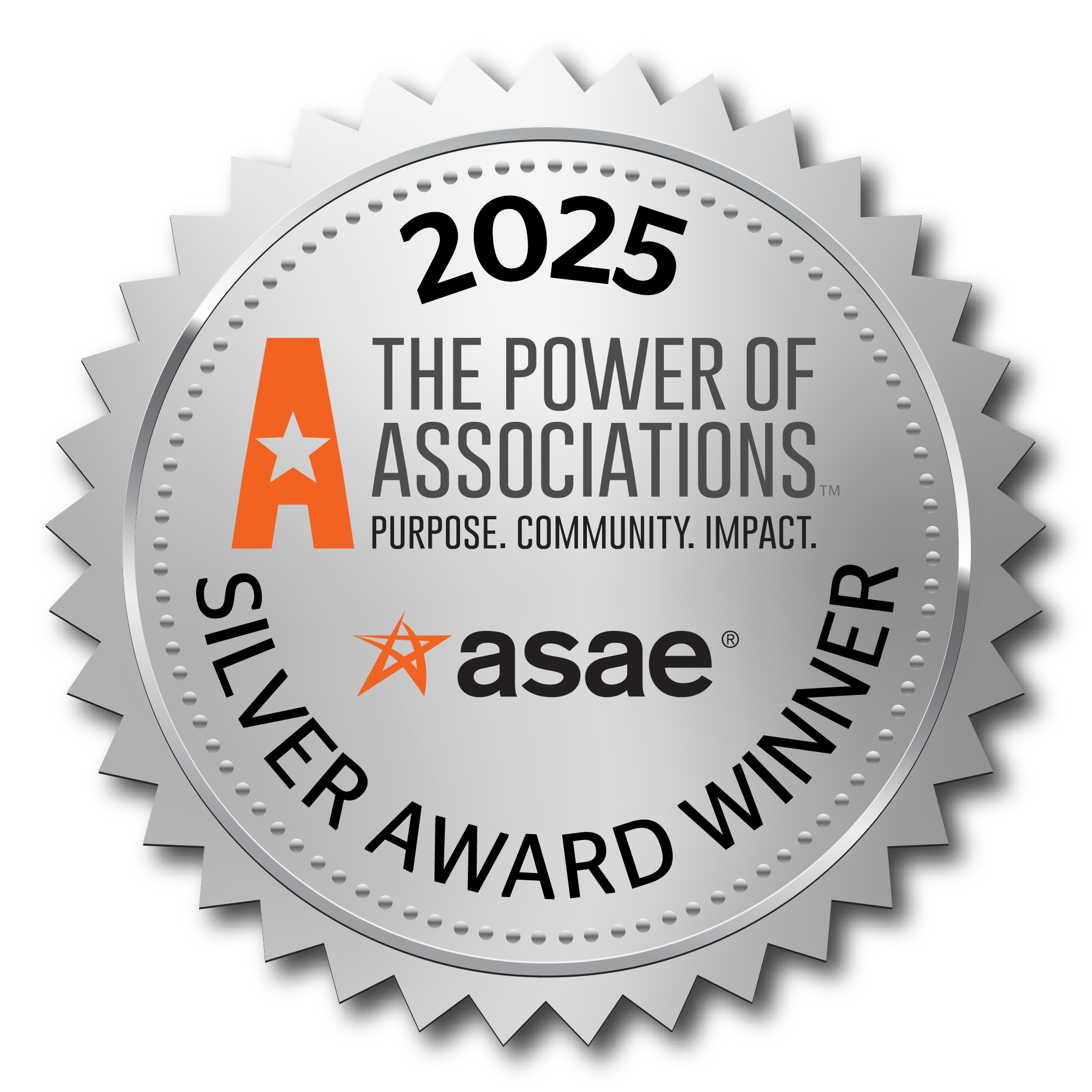 2025 The Power of Associations ASAE Silver Award Winner