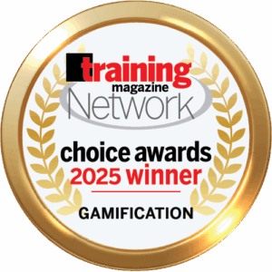 Training Magazine Network Choice Awards 2025 Winner Gamification