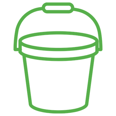 green bucket