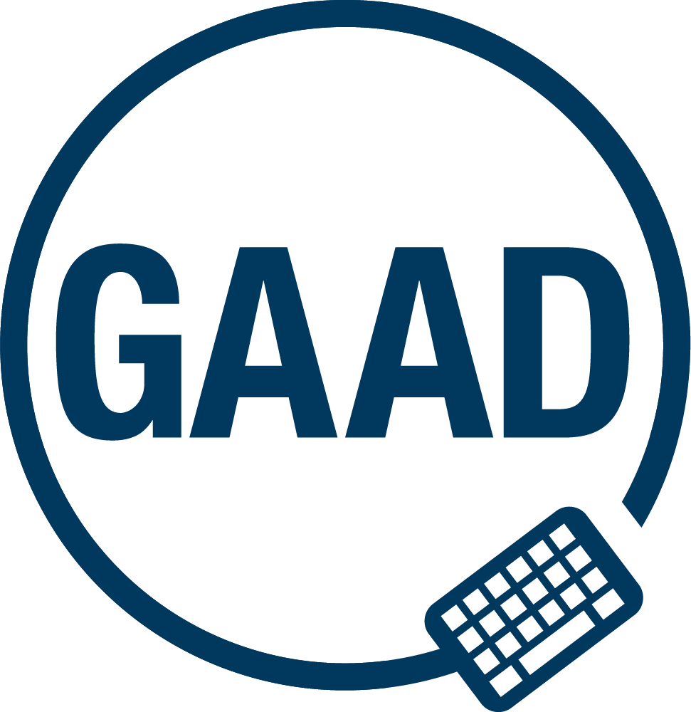 Global accessibility awareness day logo